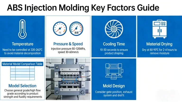 ABS injection molding precautions