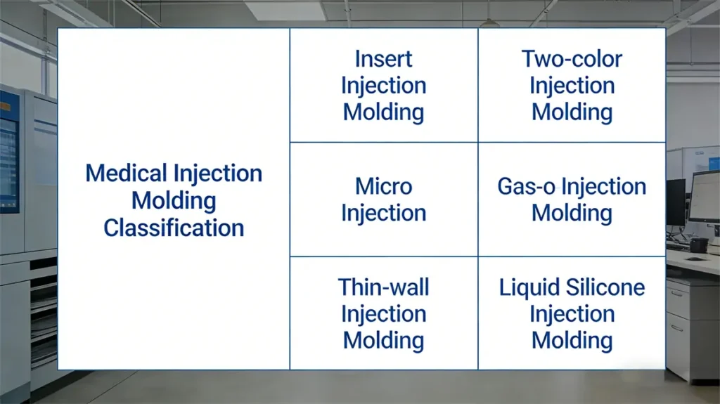 Medical Injection Moulding Classification