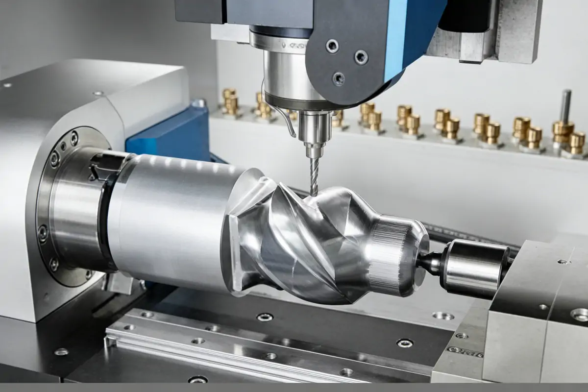 Four-Axis CNC Milling