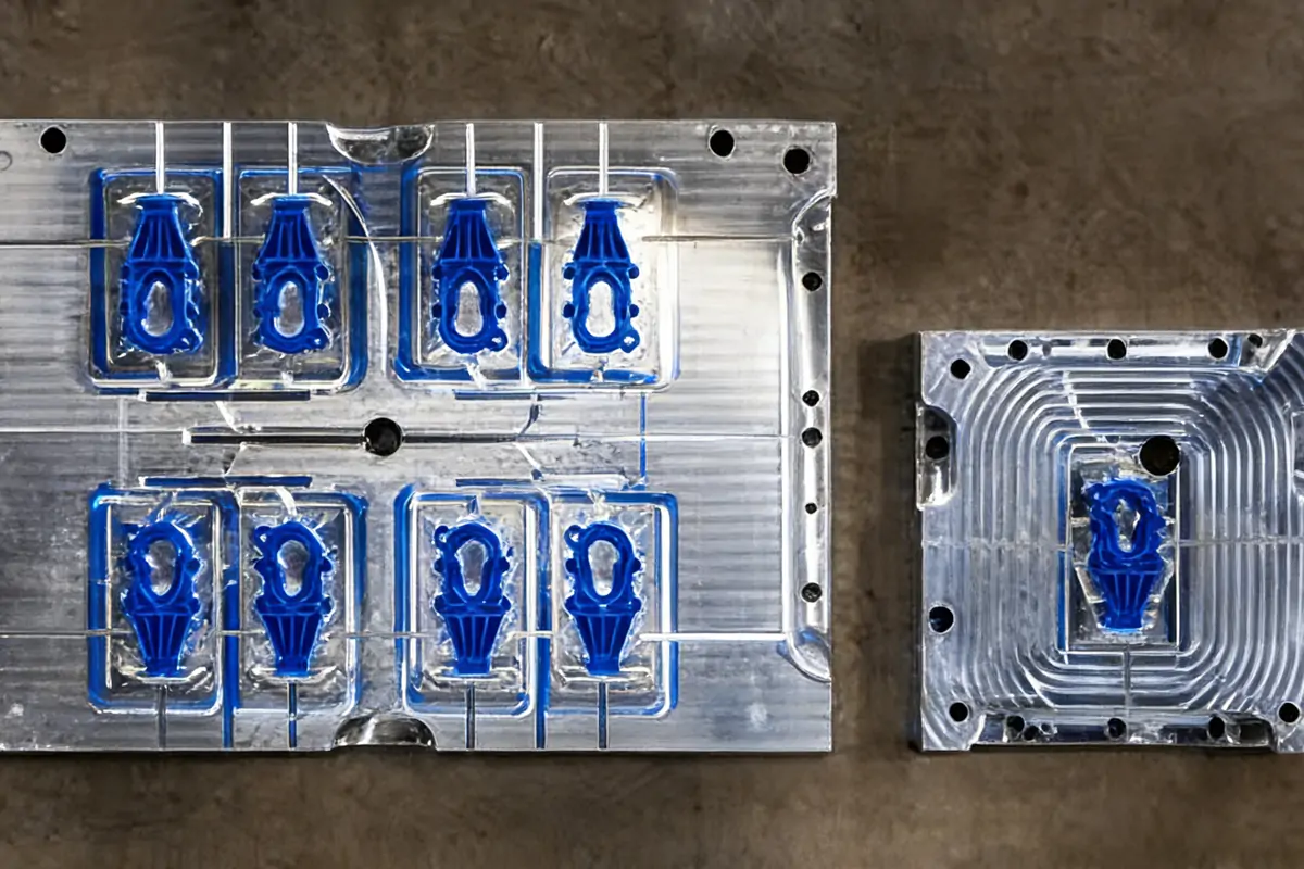 Multi-Cavity Mold Mass-Produced Parts