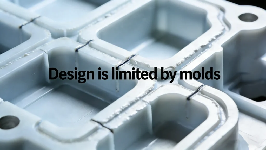 Design is limited by molds