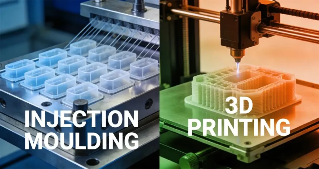 Injection Moulding vs 3D Printing