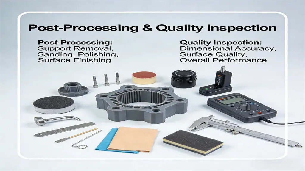 Post-Processing & Quality Inspection