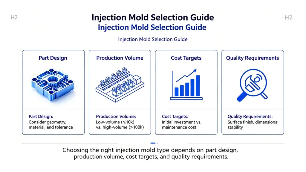 Injection Mold Selection Guide