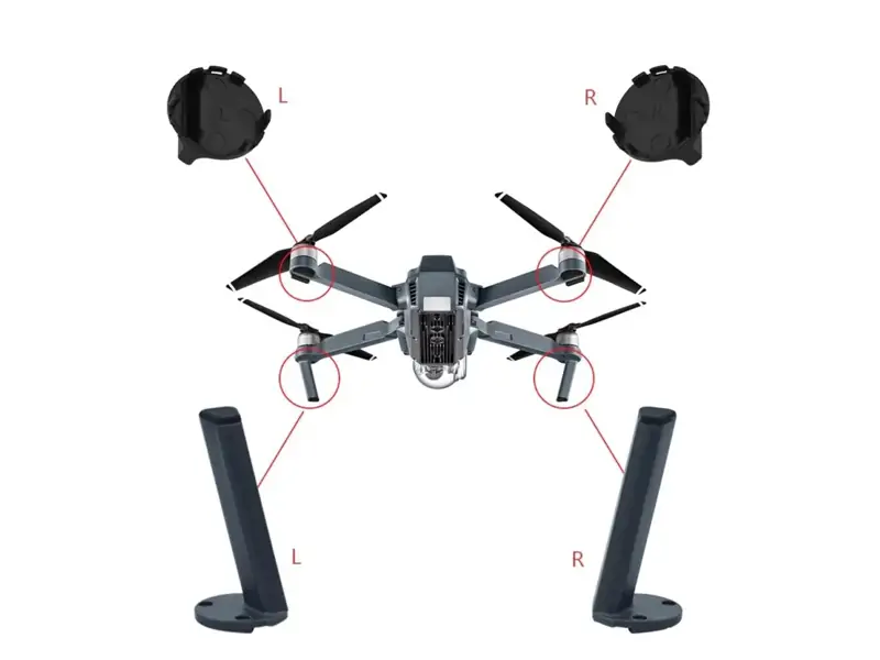 Injection molding of drone components