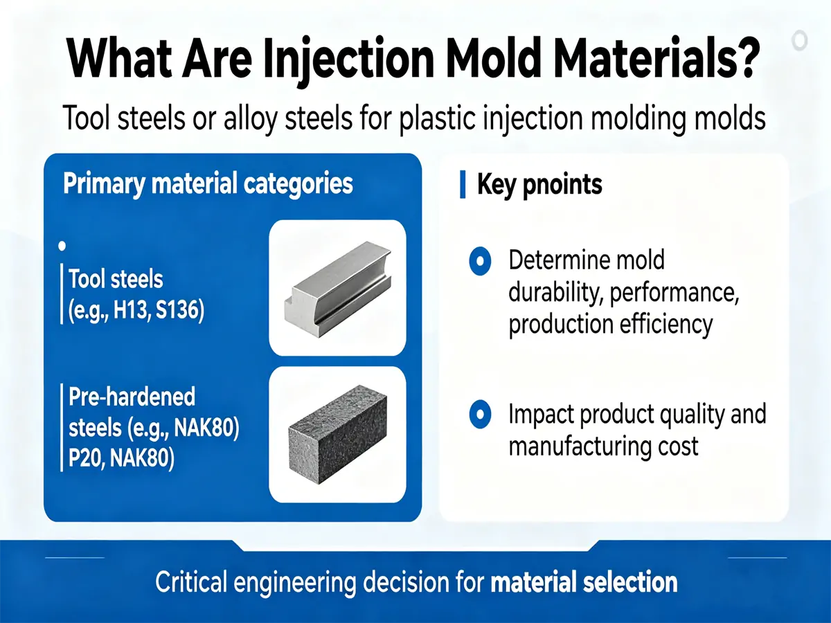 What Are Injection Mold Materials