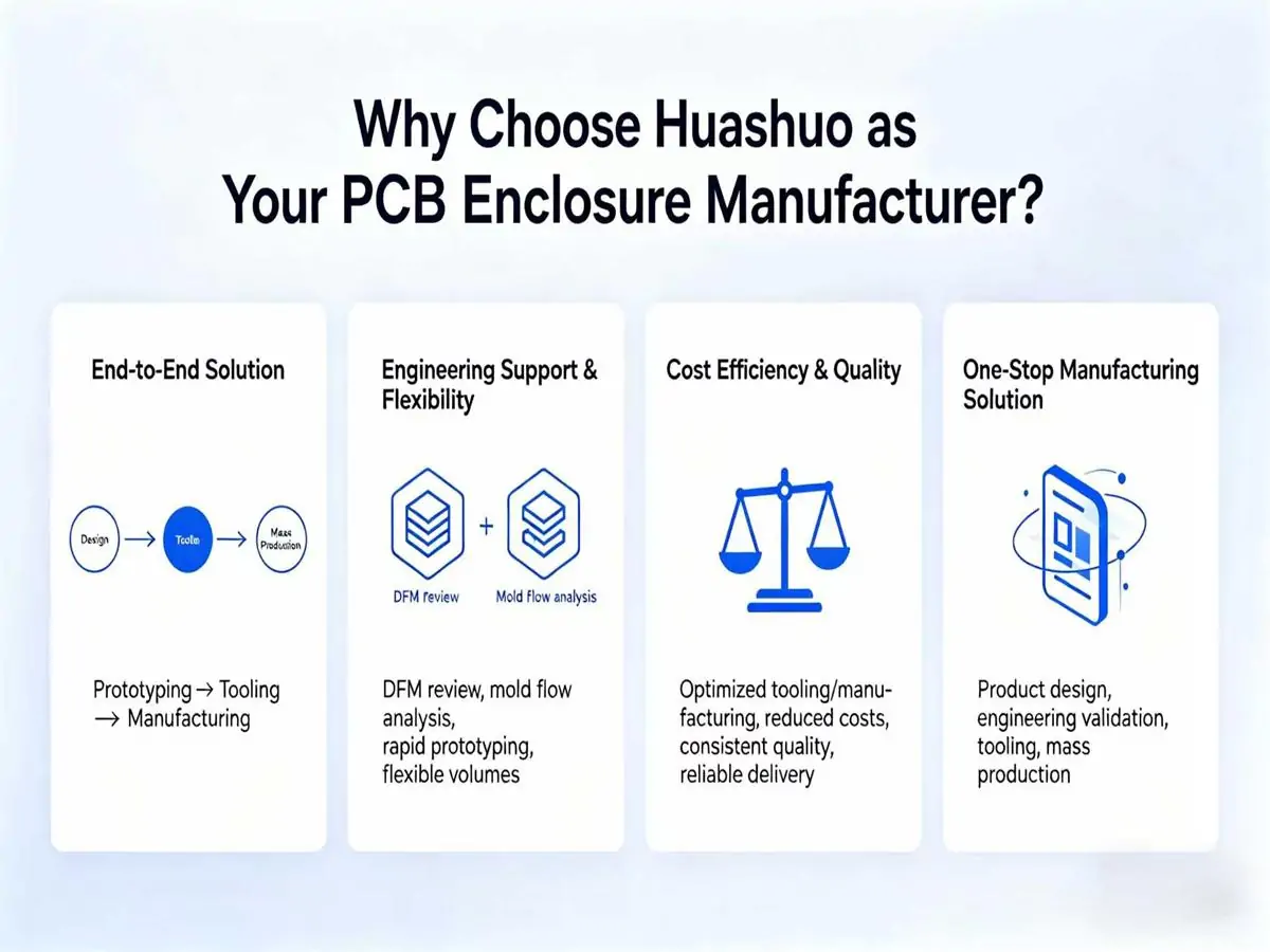 Why Choose Huashuo as Your PCB Enclosure Manufacturer