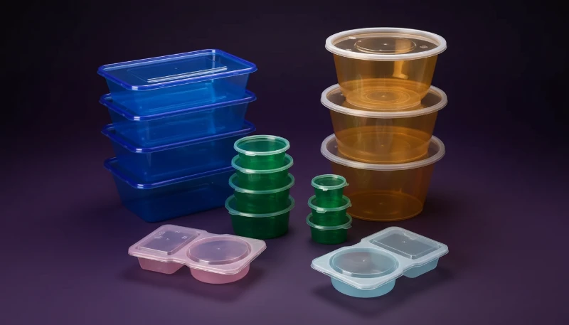 Injection Molded Food Containers